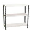 SCHRAUBREGAL PANDA SMALL | HxBxT 100x80x50cm | Fachlast 100kg | Anthrazit-Weiß - Anthrazit, Metall (80/100/50cm) - PROREGAL