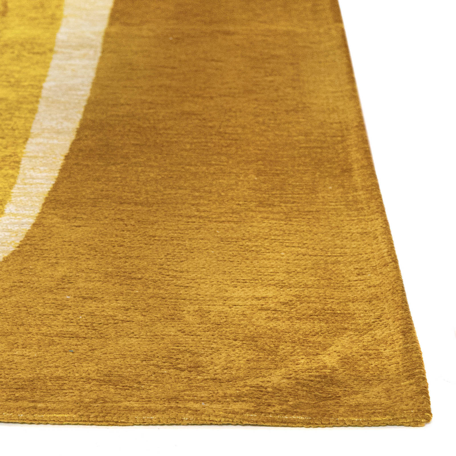 TEPPICH Poum Poum Curry 140/200 cm - Gelb, Textil (140/200cm) - Lola&Moi