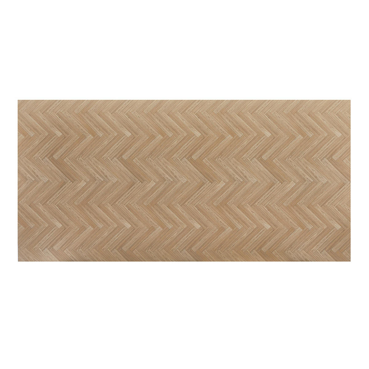 ESSTISCH ECKIG AVENCIA - Fishbone Oak, 200 x 120 cm - Braun, Holz (200/120/76cm) - Home Deluxe