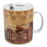 WISSENSBECHER Literature, Englisch - Naturfarben, Keramik (0.46L) - Könitz