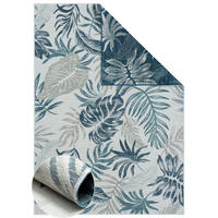 OUTDOORTEPPICH Malik Petrol,Hellgrau,Dunkelblau 160/230 cm - Petrol, Textil (160/230cm) - My-Rug