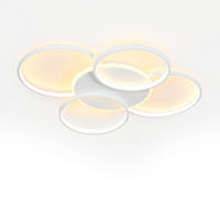 LED-DECKENLEUCHTE Rabenwacht 55.5/6/67 cm - Weiß, Kunststoff (67/55.5/6cm) - ZMH