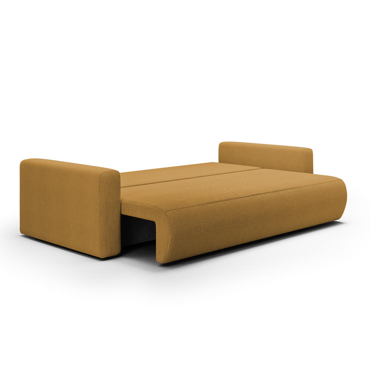 SOFA Evy 3 Sitzplätze Gelb - Gelb, Holz (238/82/105cm) - Petits-meubles