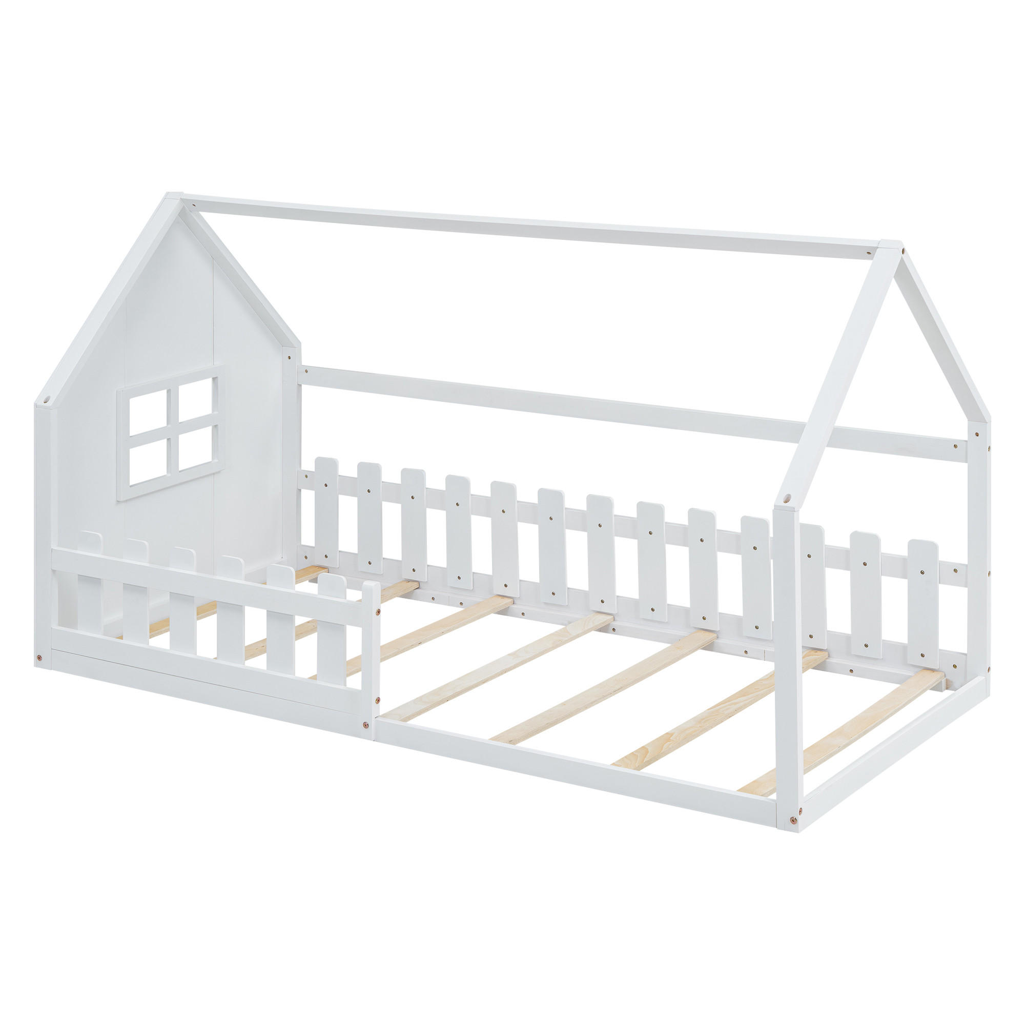 Urban Meuble DĚTSKÁ POSTEL 90x200, dětská postel bílá borovice