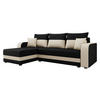 ECKSOFA Hewlet Bis - Schwarz, Holz/Kunststoff (237/139cm) - MIRJAN24