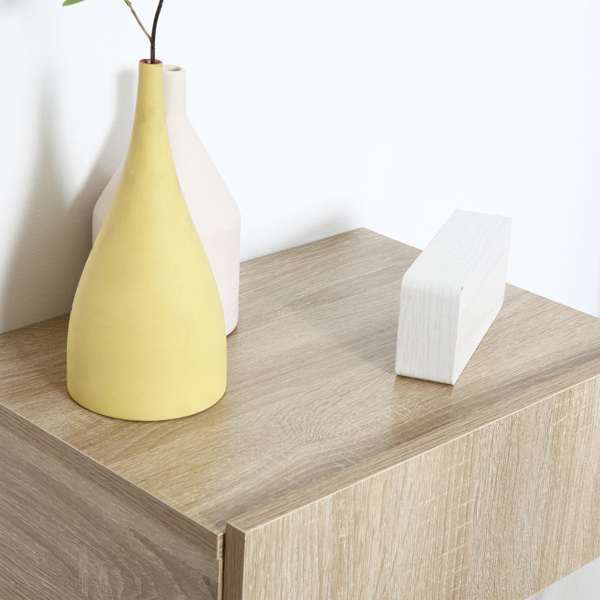 NACHTTISCH Holzfarbe 1 Stück - Beige, Kunststoff (30/15/40cm) - GiPP