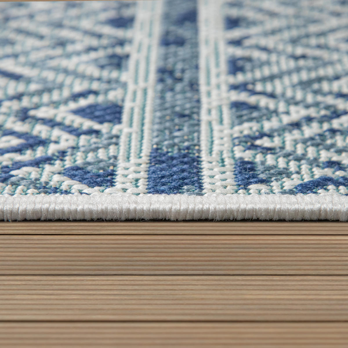 OUTDOORTEPPICH 160/230 cm Ostende 549 - Blau, Textil (160/230cm) - Paco Home