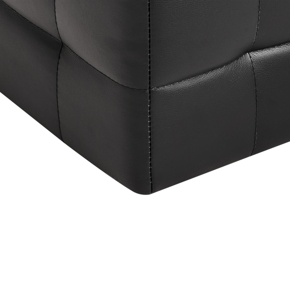 FÖRVARINGSBÄNK Michigan 42/72/40 cm - Svart, Plast (72/40/42cm) - Beliani