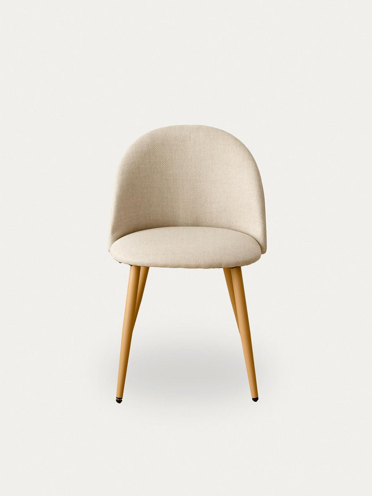 STUHL Brila Beige 51 cm x 77 cm - Beige, Textil (51/77/54cm) - Kenay Home