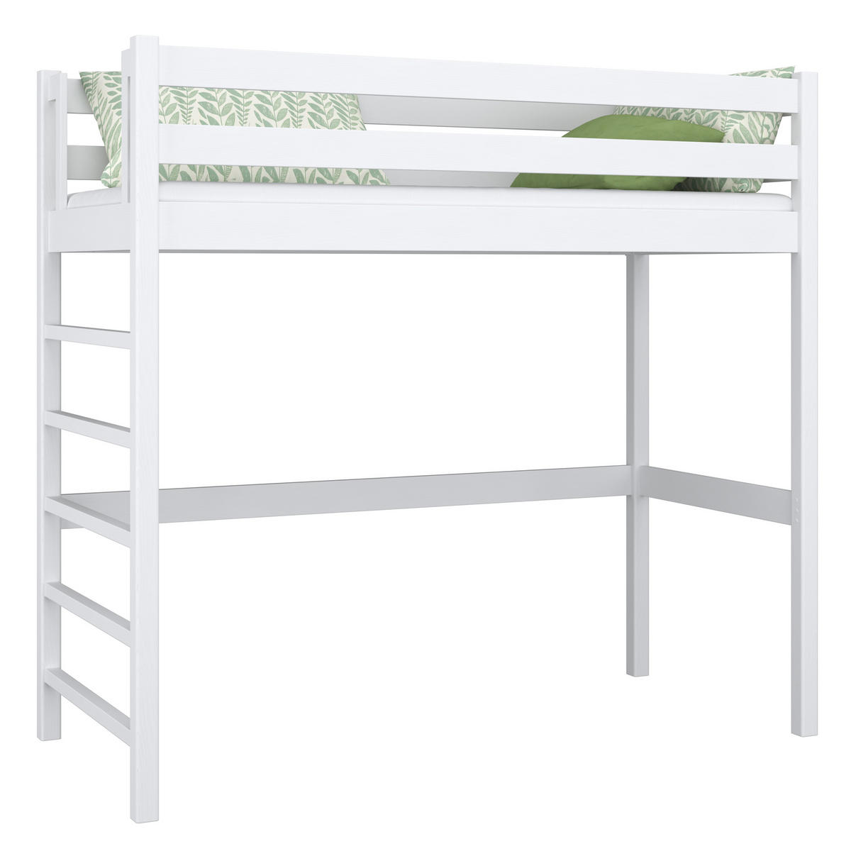 HOCHBETT N01 Weiß 90/180 - Weiß, Naturmaterialien/Holz (90/180cm) - N-Wood
