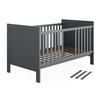 BABYBETT Ajaton Grau 144.4 x 83 cm - Grau, Holzwerkstoff (70/140cm) - VitaliSpa