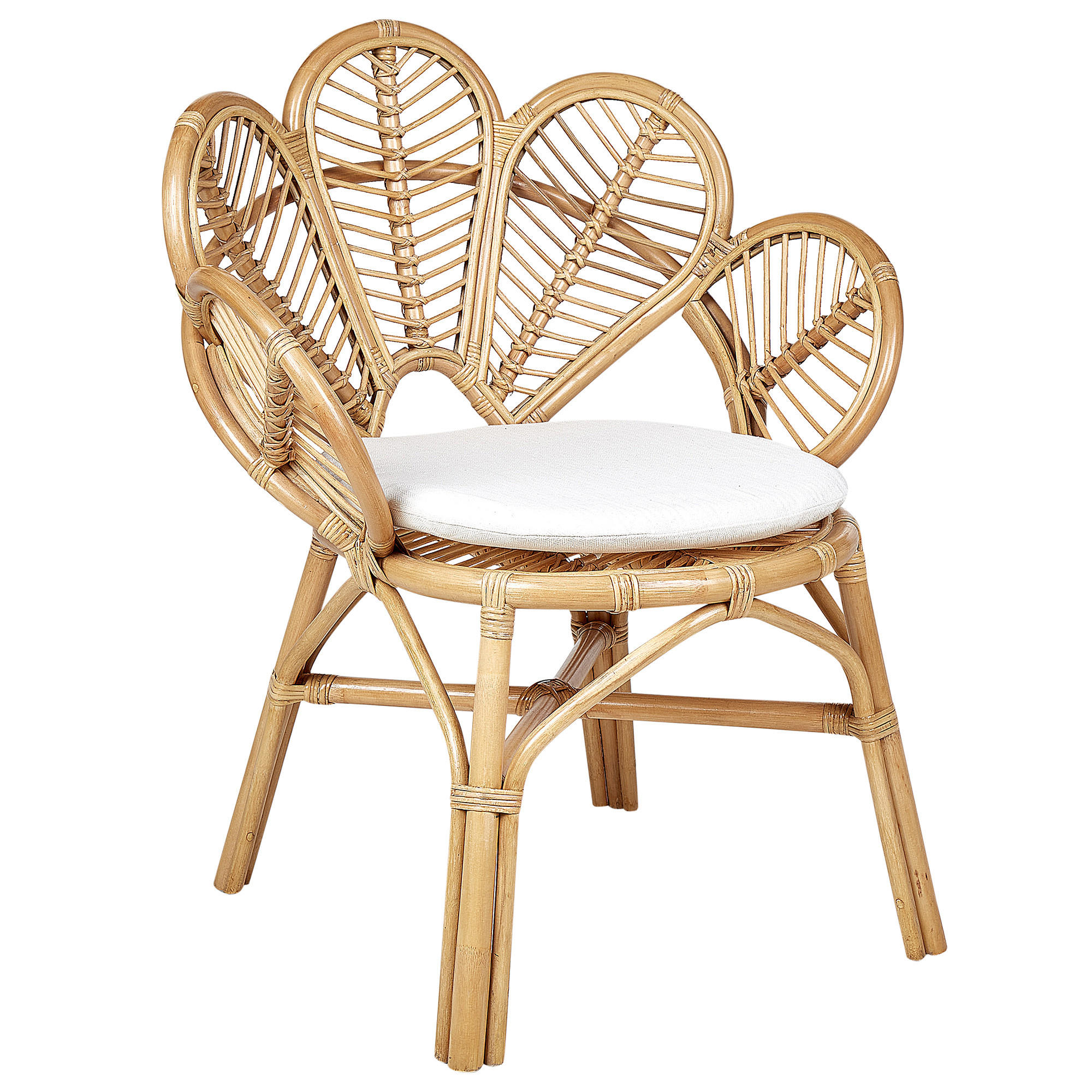 SCAUN DIN RATAN natural Pfauform Florentine II