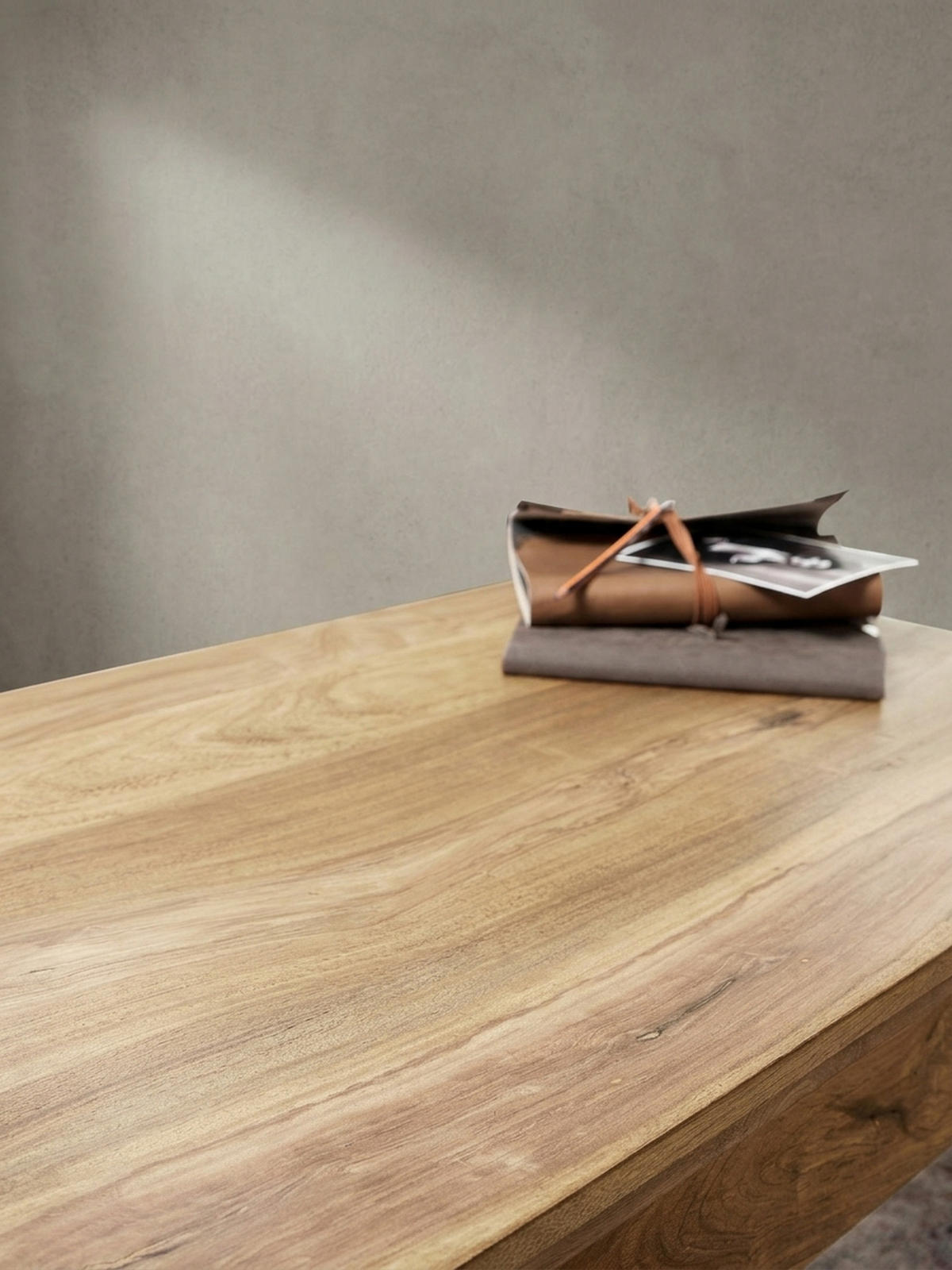 COUCHTISCH KANADA in Opium-Form aus Massivholz Akazie handgefertigt, Beige 110x60x40 cm - Beige, Holz (60/110/40cm) - KADIMA DESIGN