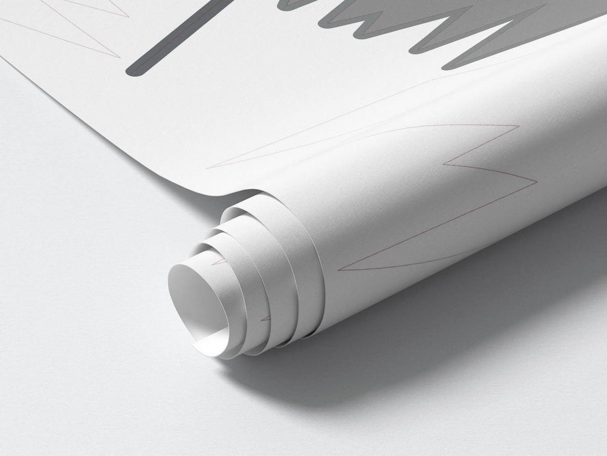 WANDAUFKLEBER 130x207cm - Gebirge - Multicolor, Kunststoff (130/207/0.1cm) - Wallfluent