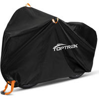 FAHRRADABDECKUNG 200 x 110 x 70 cm Wasserdicht 210D Oxford-Gewebe - Schwarz, Textil (110/70/200cm)
