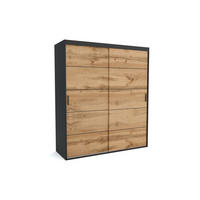 KLEIDERSCHRANK MAT A Braun 130x60x205 cm - Braun, Holzwerkstoff (130/205/60cm) - FURNLUX