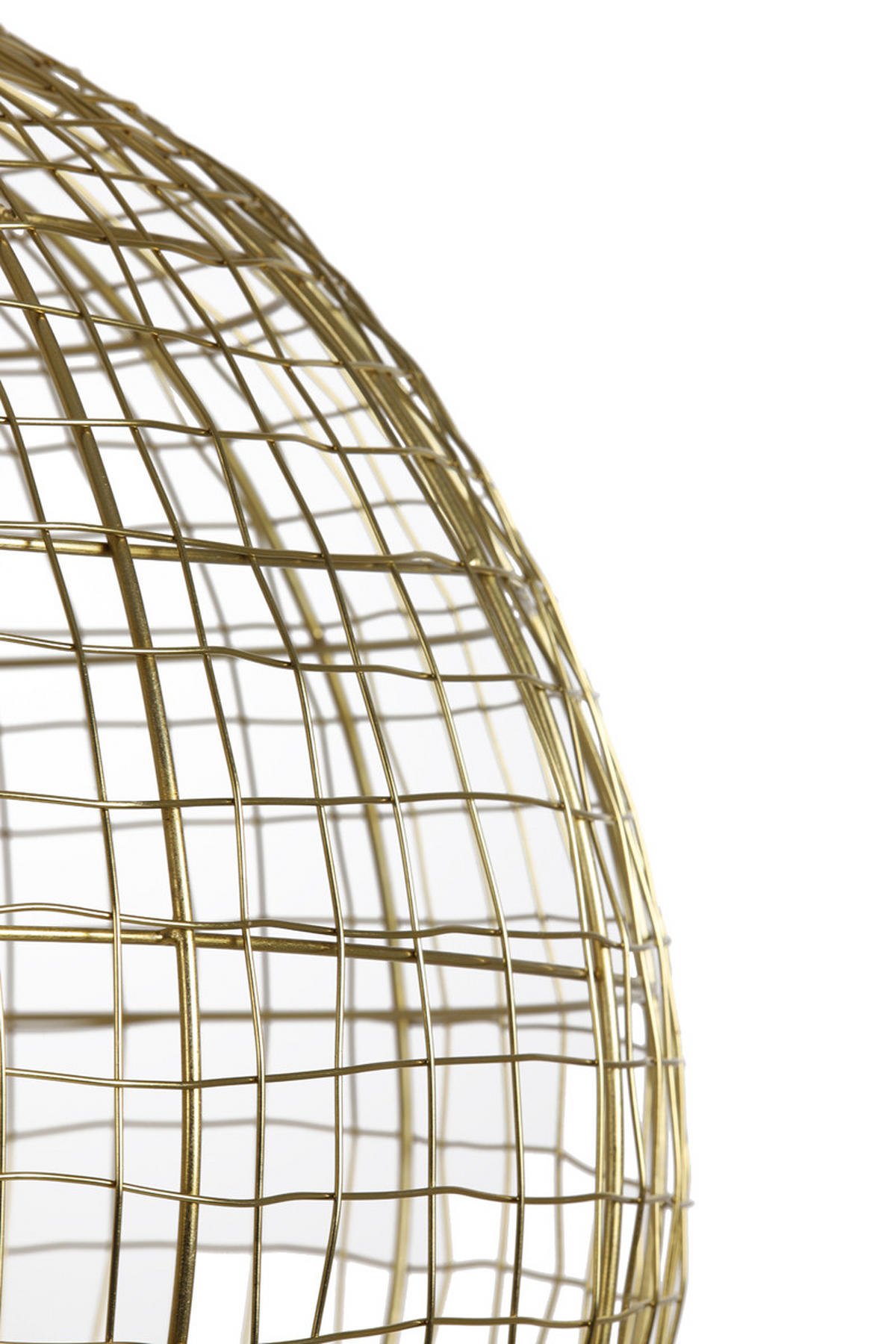 HÄNGELAMPE Mirana Gold Ø35/35 cm - Goldfarben, Metall (35/35/35cm) - Light & Living