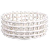 KORB Craft - Weiß, Keramik (21/21/9cm) - Butlers