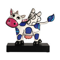 DEKOFIGUR Romero Britto - Flying Cow, Pop Art, Porzellan, Bunt, 31 cm - Multicolor, Keramik (15.5/31/37.2cm) - Goebel
