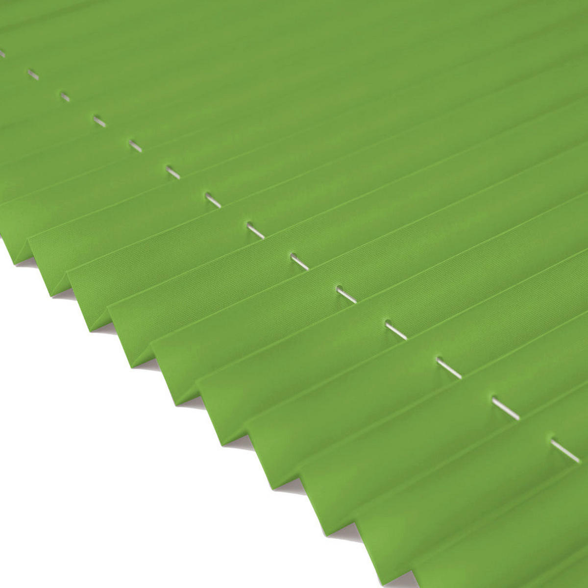 PLISSEE Basic ohne Bohren - Grün, Textil (50/150cm) - Deco-Raum