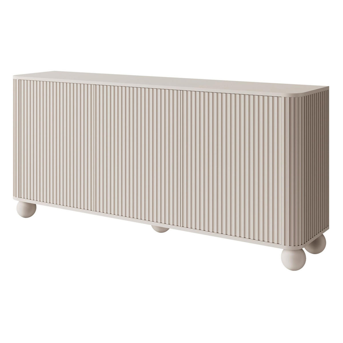 SIDEBOARD Arvello Greige 163 cm - Taupe, Holz/Holzwerkstoff (163.2/83.8/38cm) - Selsey