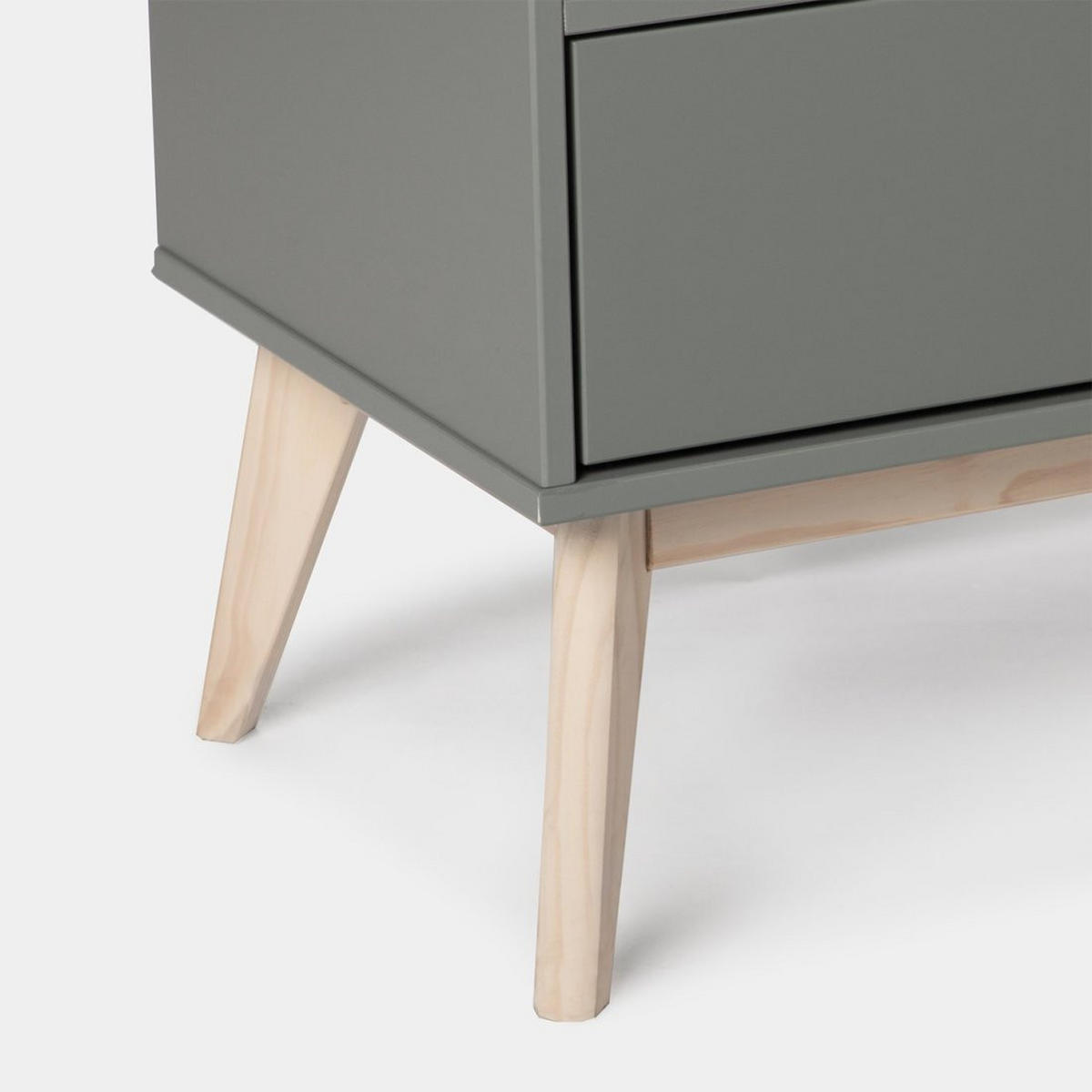 KOMMODE MIT SCHUBLADEN Luke Grün 90 cm x 81 cm - Grün, Holzwerkstoff (90/81/40cm) - Klast Home