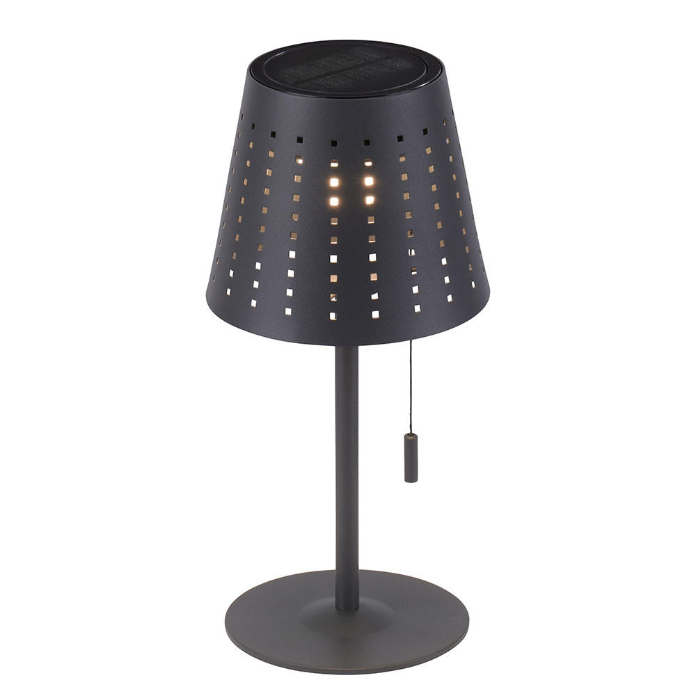 LED AUSSENLEUCHTE Mandy Metall Anthrazit - Anthrazit, Metall (14/14/30cm)