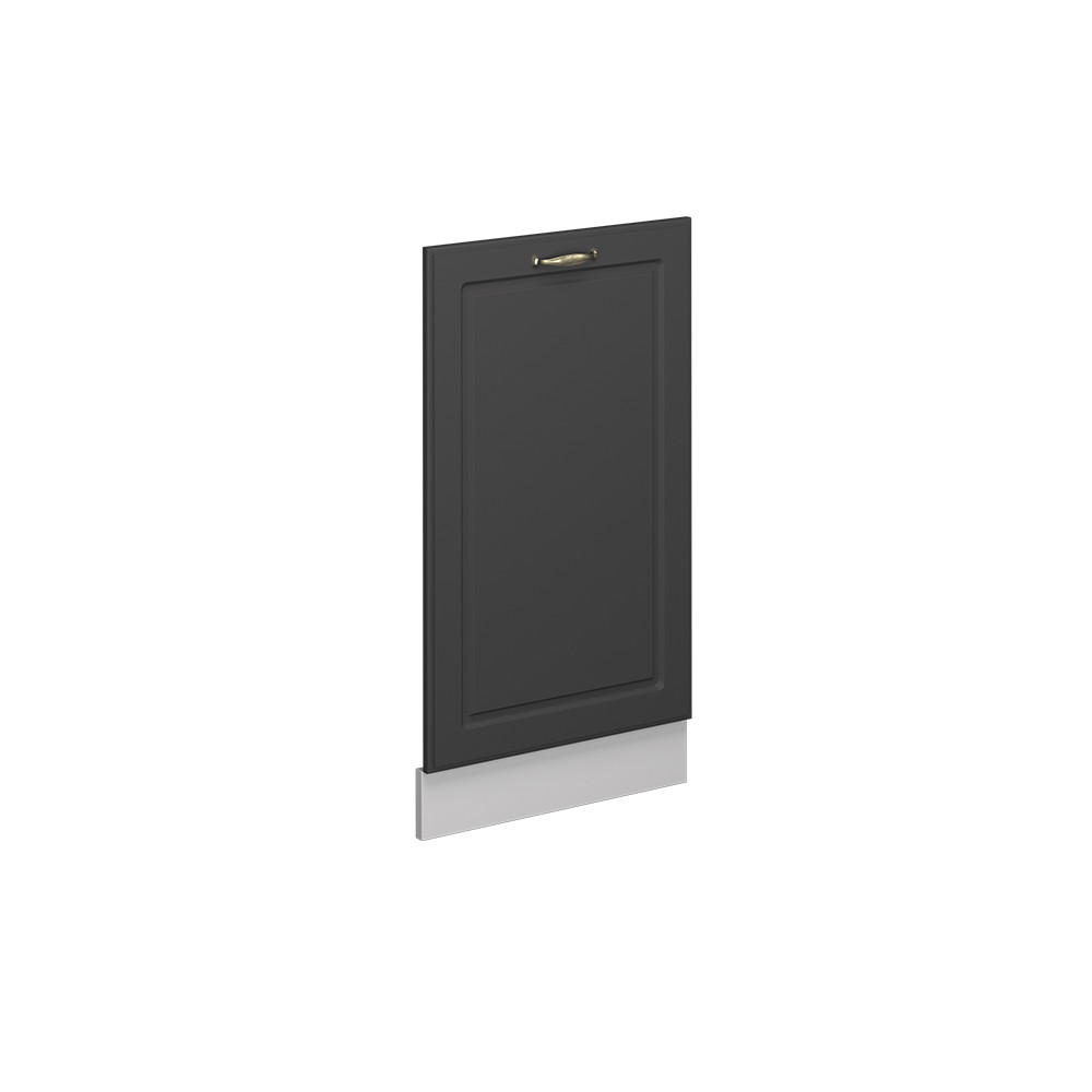 DISKMASKINENS FRONTPANEL Fame-Line Antracit guld 45 cm utan b&auml;nkskiva Antracit, Vit 81.8/45/1.6 cm
