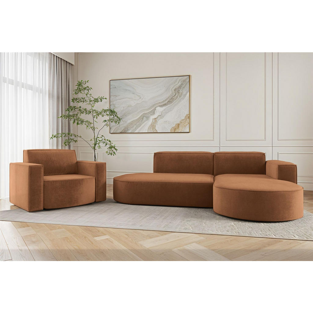 Thumbnail - Fun Möbel Sessel, Rot, Textil, 98x74x89 cm, Wohnzimmer, Sessel, Polstersessel