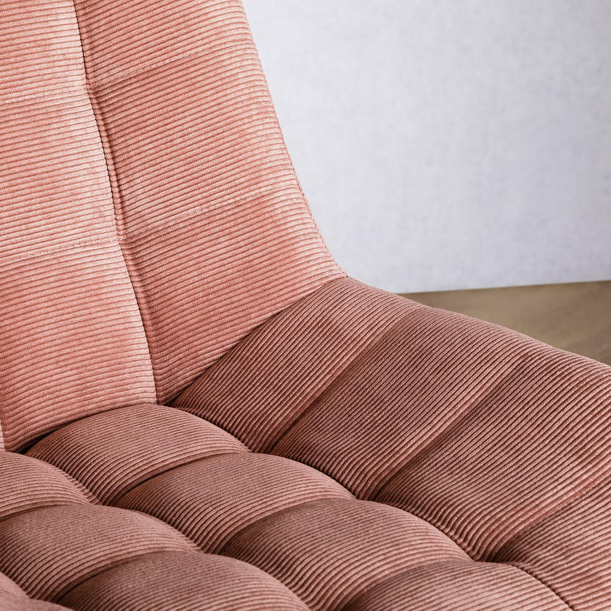 DREHSTUHL VASILO - Rosa, Textil (54/80/61cm) - IDIMEX