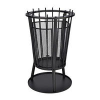 FEUERKORB mit Funkenschutz - Transparent, Metall (61/61/40cm) - Haushalt International