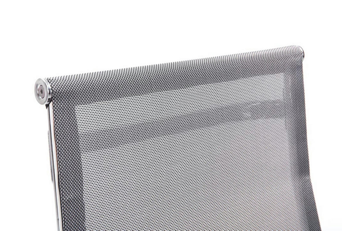 STUHL 2er Set Lederlook grau - Grau, Textil/Metall (55/106.5/62cm) - CLP