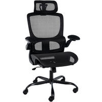 BÜROSTUHL Koven schwarz - Schwarz, Kunststoff/Metall (65/128/65cm) - TPFLiving