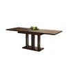ESSTISCH Appia Special ausziehbar bis 210 cm - Mooreichefarben, Holzwerkstoff (130/80/76cm) - Endo-Moebel