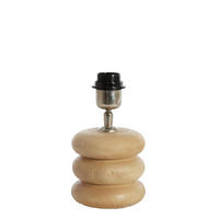 LAMPENFUSS Budongo Braun 12/12/12 cm - Braun, Holz (12/12/12cm) - Light & Living