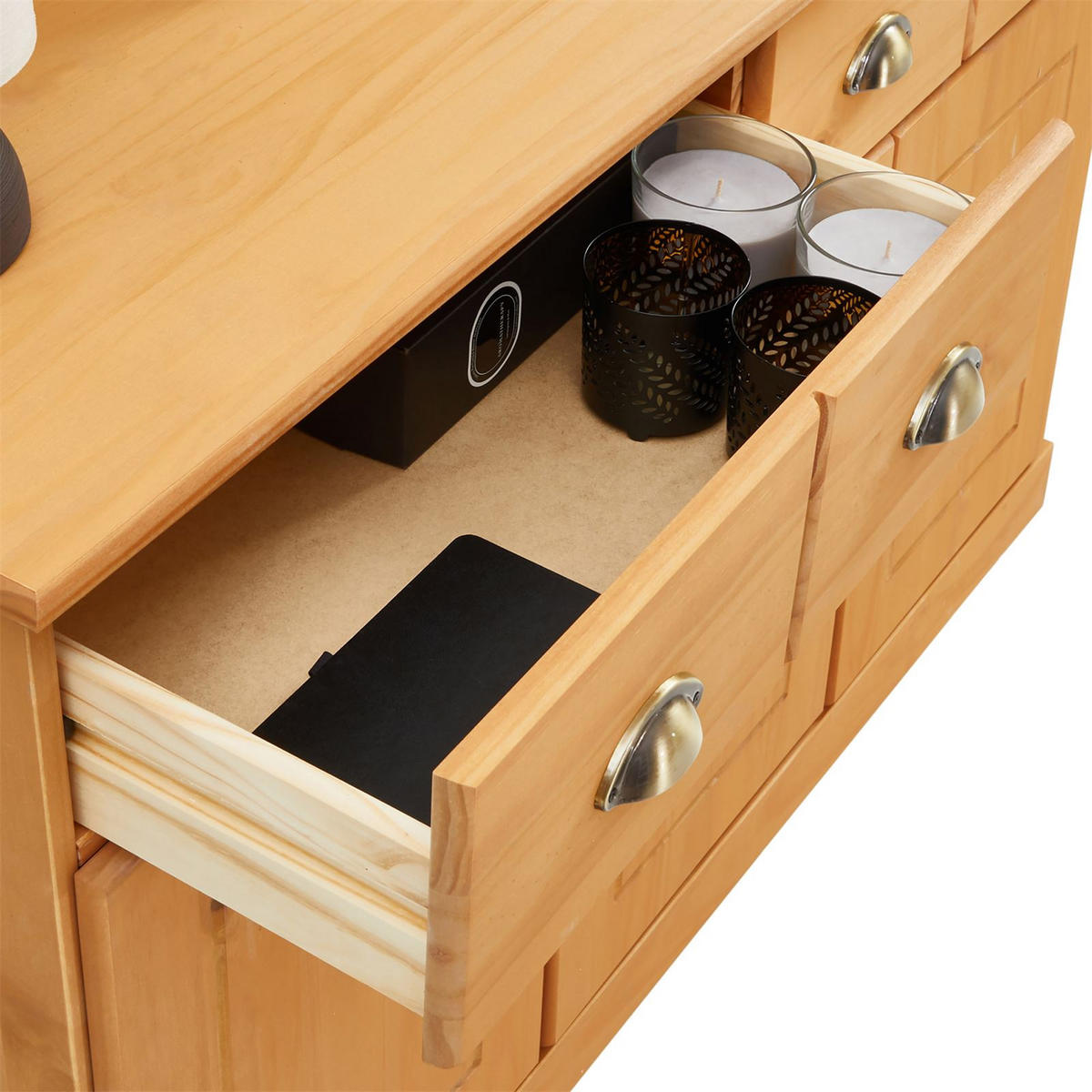 ANRICHTE PARIS braun - Braun, Holz (116/73/35cm) - IDIMEX