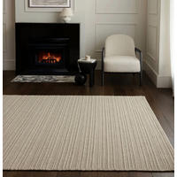 TEPPICH Wohn-/Schlafzimmer Flachgewebe TORRENTO Weiß 120x170 cm - Weiß, Naturmaterialien (120/170cm) - Novatrend