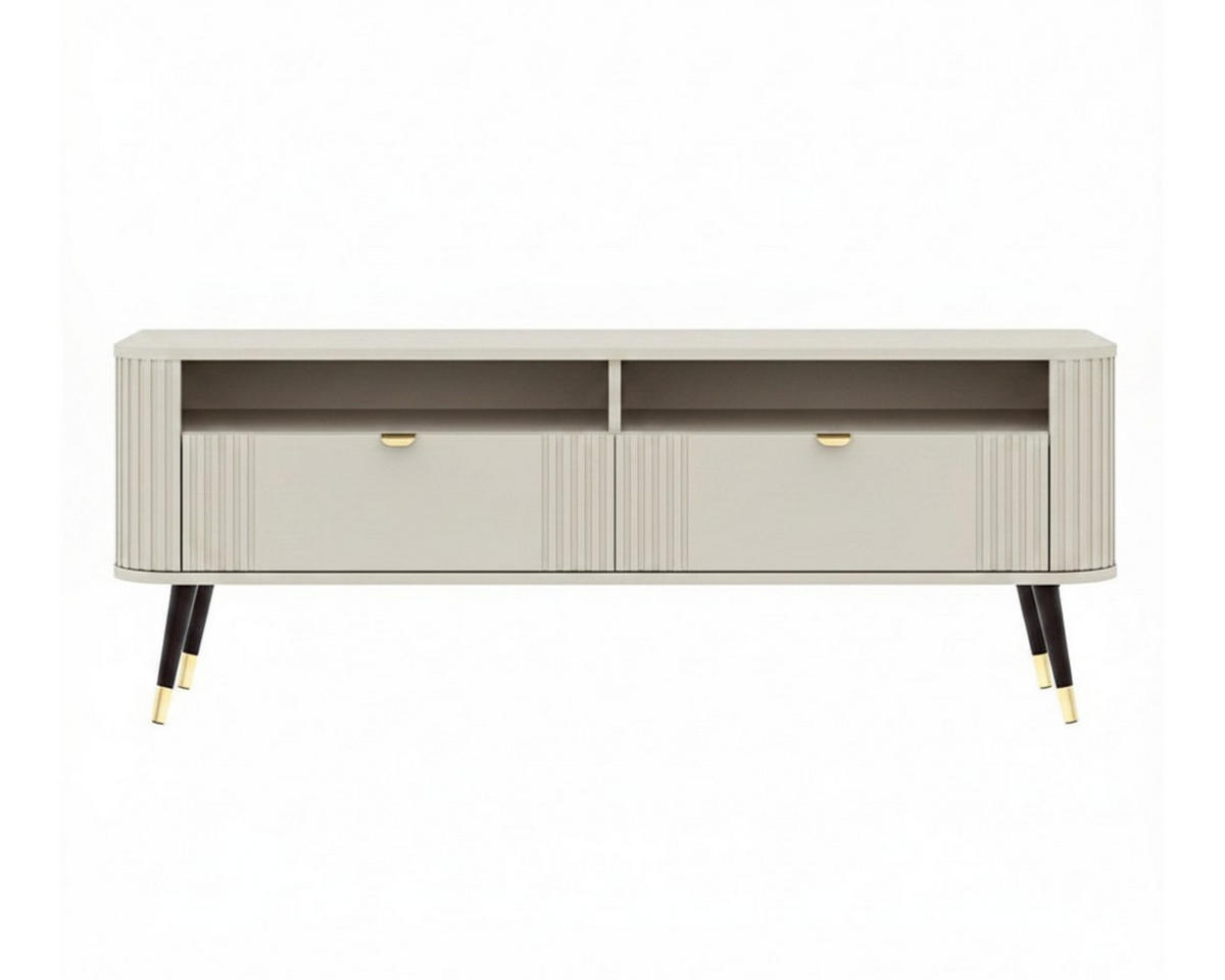TV-SCHRANK, Kaschmir, 138,2 x 40 x 52,6 cm - Kaschmir, Holzwerkstoff (138.2/52.6/40cm) - 3XE LIVING