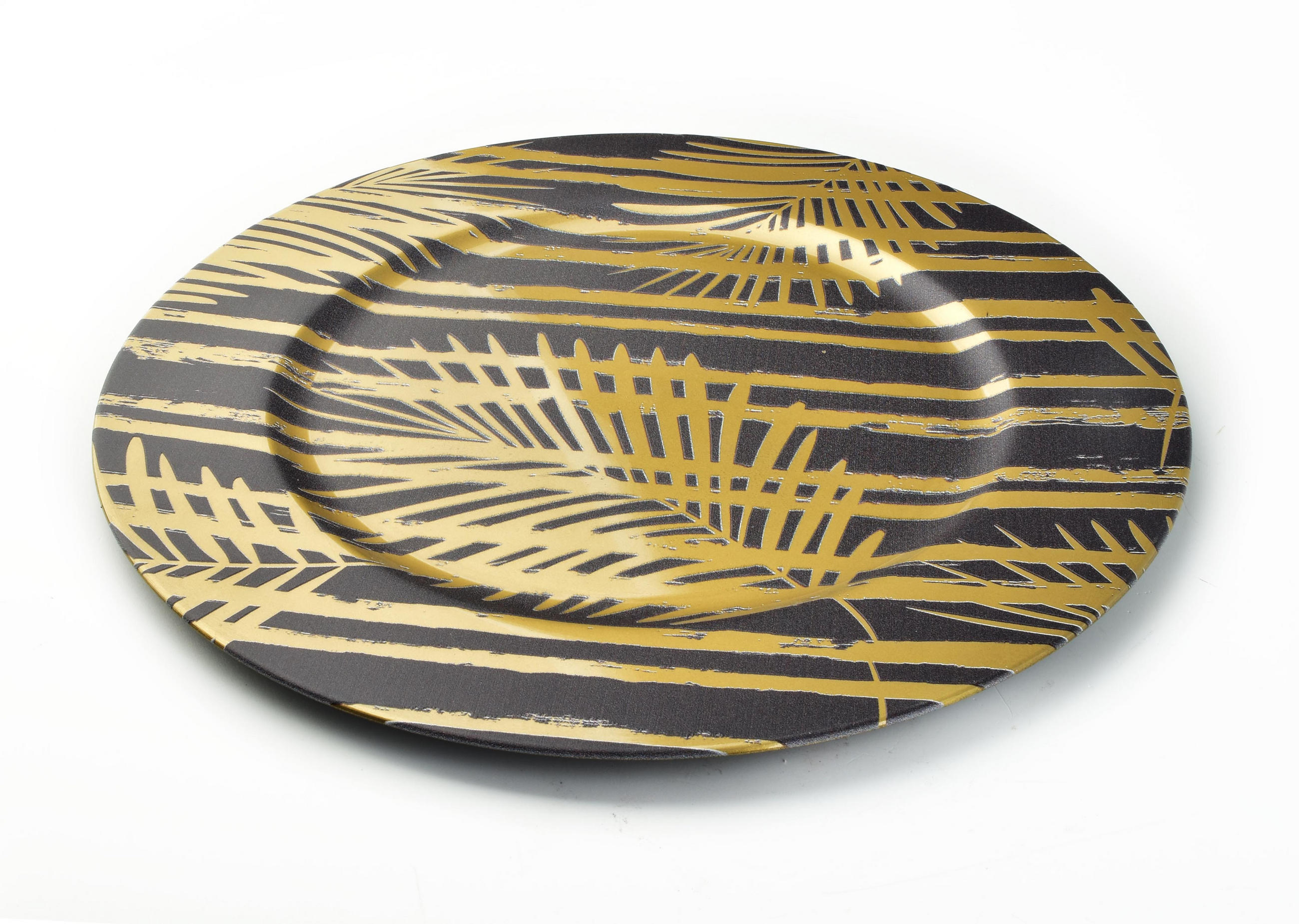 UNTERSETZER Blanche Gold 33/33/2 cm Kunstoff - Goldfarben, Kunststoff (2cm) - Mondex