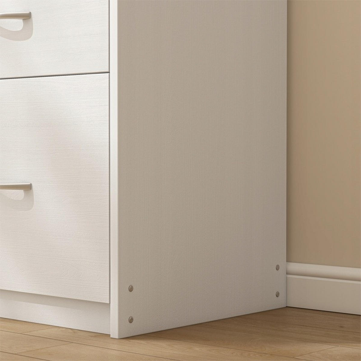 BÜCHERREGAL, weiß 45/35/85 cm - Weiß, Holzwerkstoff (45/85/35cm)