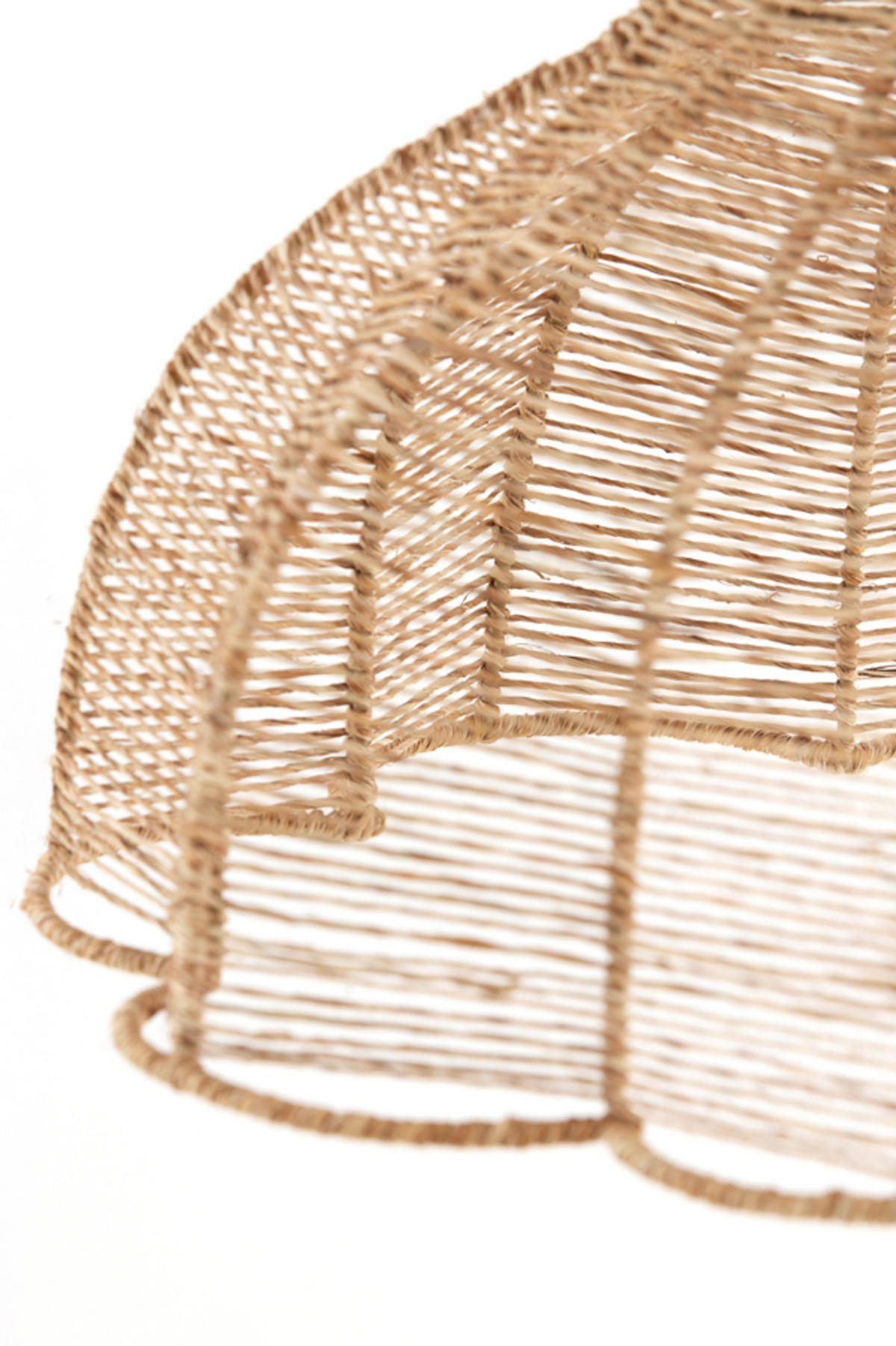 LAMPENSCHIRM Tonoda Braun Ø43/29 cm - Braun, Textil (43/43/29cm) - Light & Living