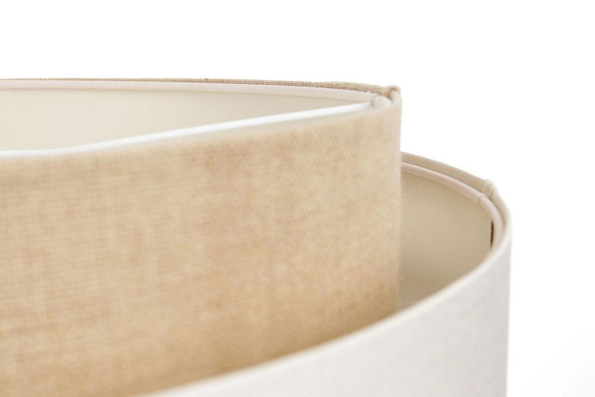 HÄNGELEUCHTE Beige 60/25 cm - Beige, Kunststoff (60/1.9/25cm) - ONZENO