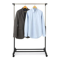 KLEIDERSTÄNDER - Multicolor, Kunststoff/Metall (80/158/42cm) - Relaxdays