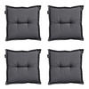 SITZKISSEN Panama 50/50 cm 4er-Set - Grau, Textil (50/5/50cm) - Madison
