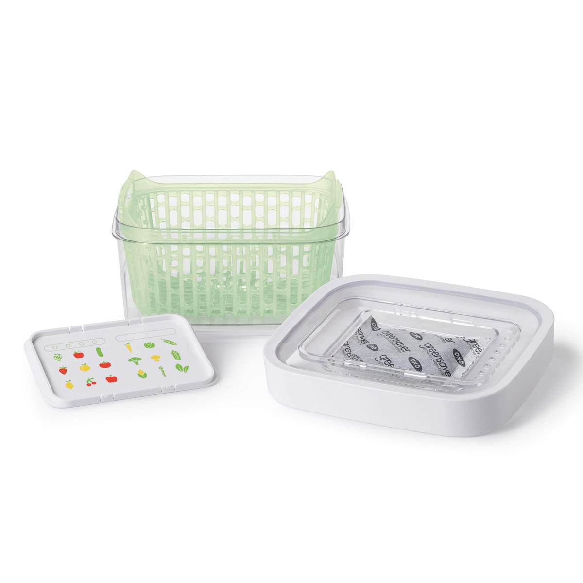 FRISCHE-TABLETT Vershoudbox GreenSaver 1.5 Liter - Grün, Kunststoff (1.5L)