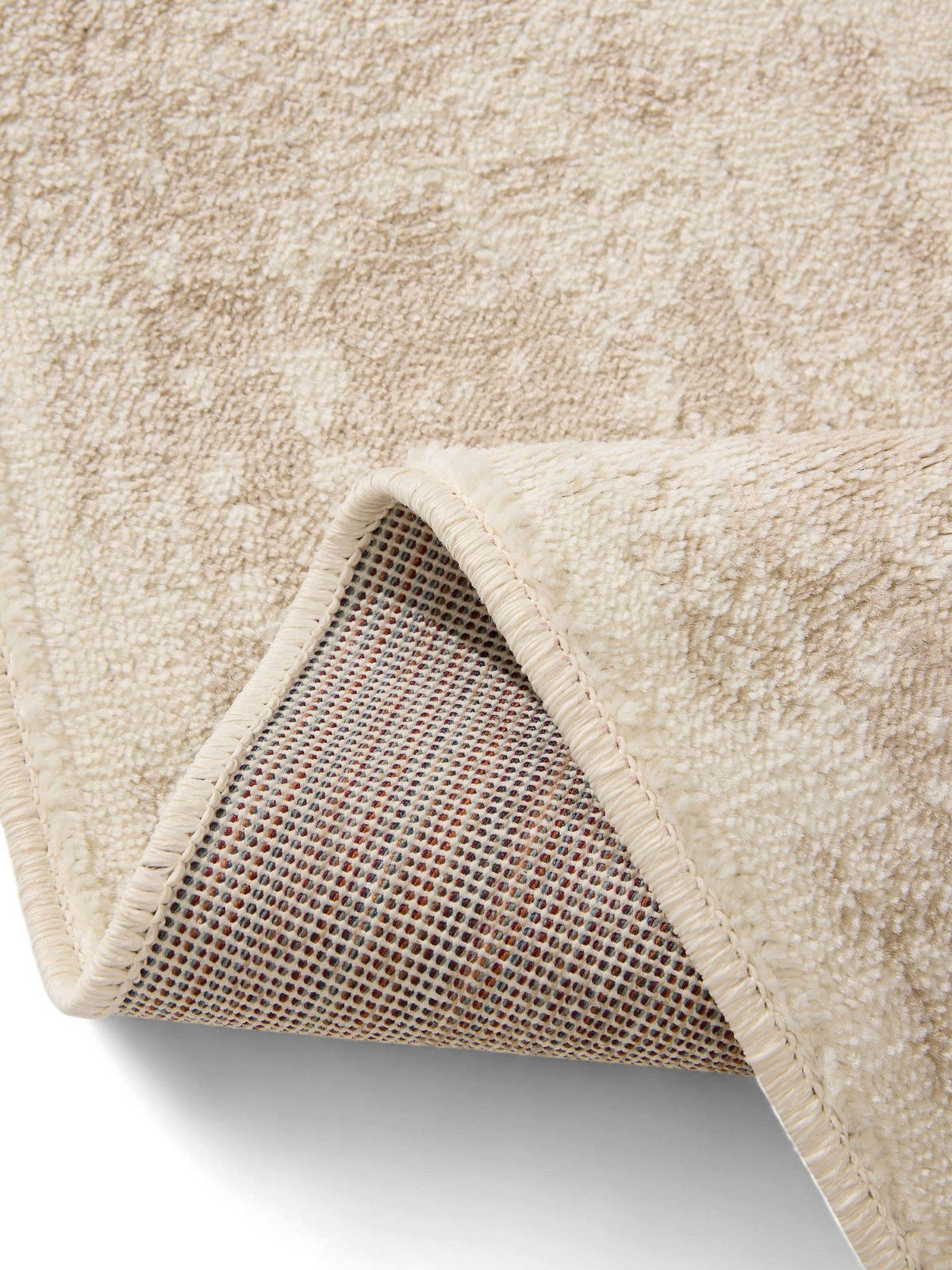 VINTAGE-LÄUFER Suki 80/240 cm - Beige/Creme, Kunststoff (80/240cm) - benuta