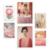 POSTER Set Mit 6 Romantische Rose In Vielseitiger Stil A3 & A4 Rahmenlos - Klar, Papier (29/3cm) - Nacnic