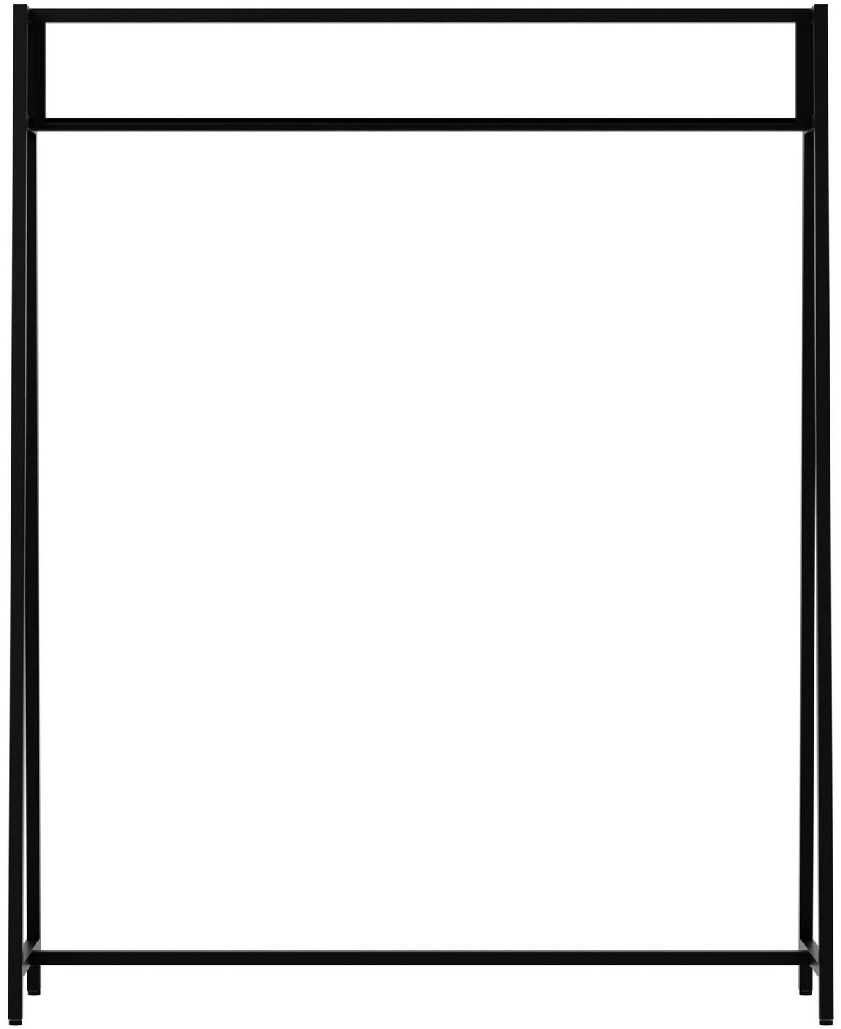 KLEIDERSTÄNDER Fritz 120x35x150cm Metall Schwarz Kleiderstange - Schwarz, Metall (120/150/35cm) - DELUKE