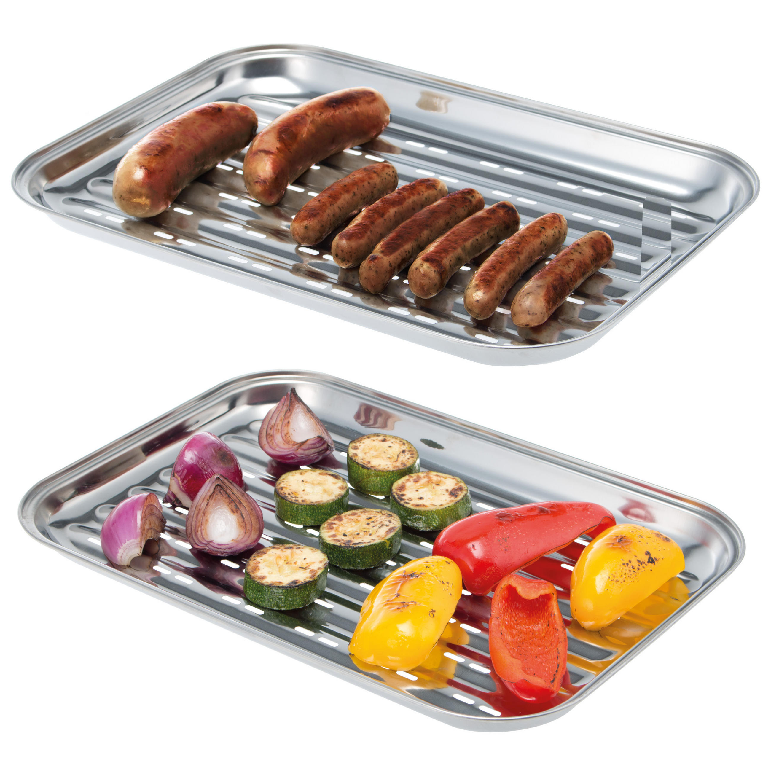 bremermann Grillschale Edelstahl 24.5x2.5x35 cm