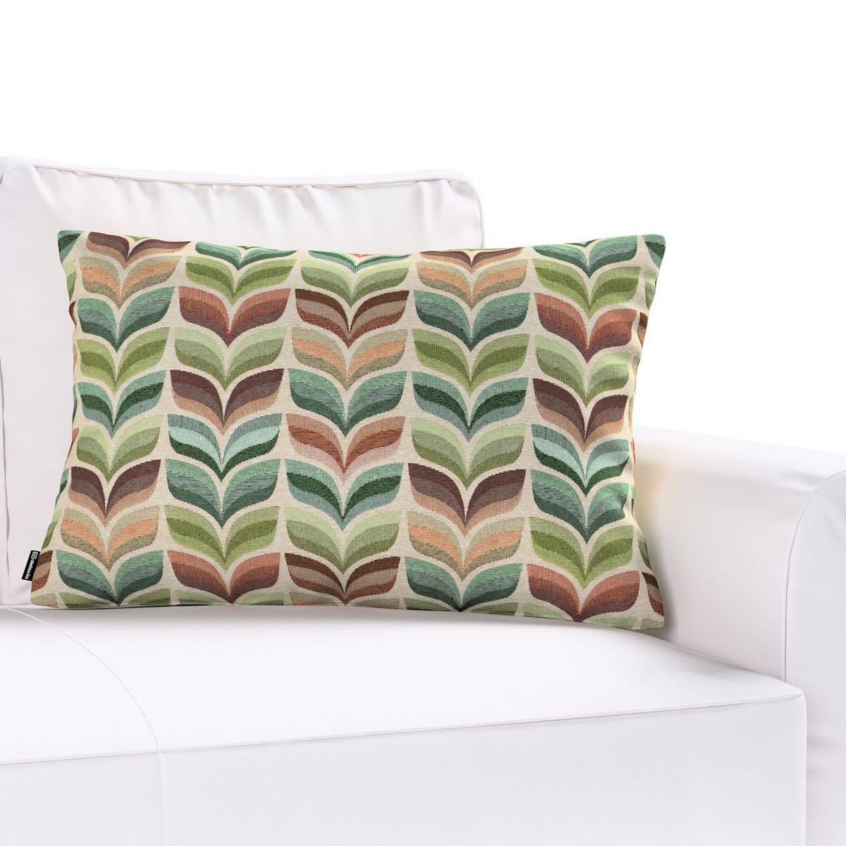 KISSENHÜLLE Intenso grün, 47x28 cm - Grün, Textil (47/28cm) - Dekoria